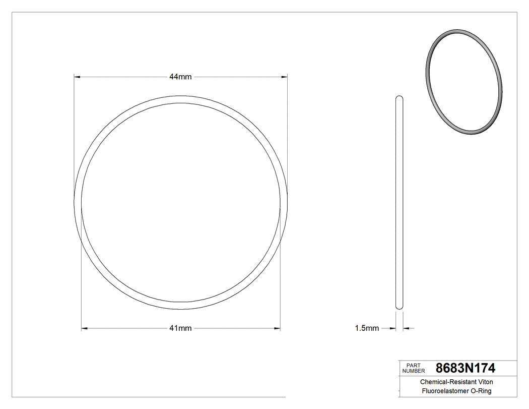 Technical drawing - 8683N174